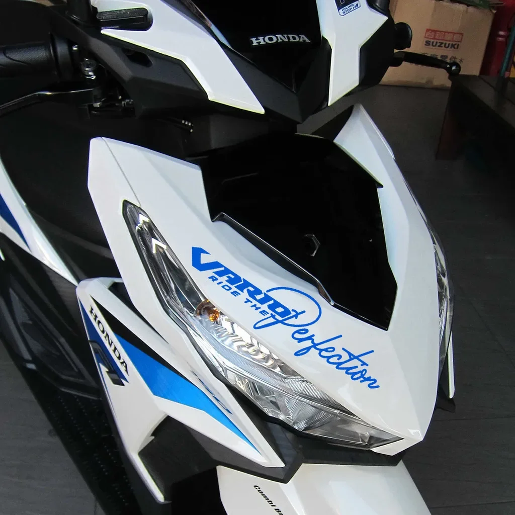 S T. Светоотражающая наклейка на мотоцикл, лобовое стекло, наклейка с цветком для Honda Vario VARIO 160 125 150