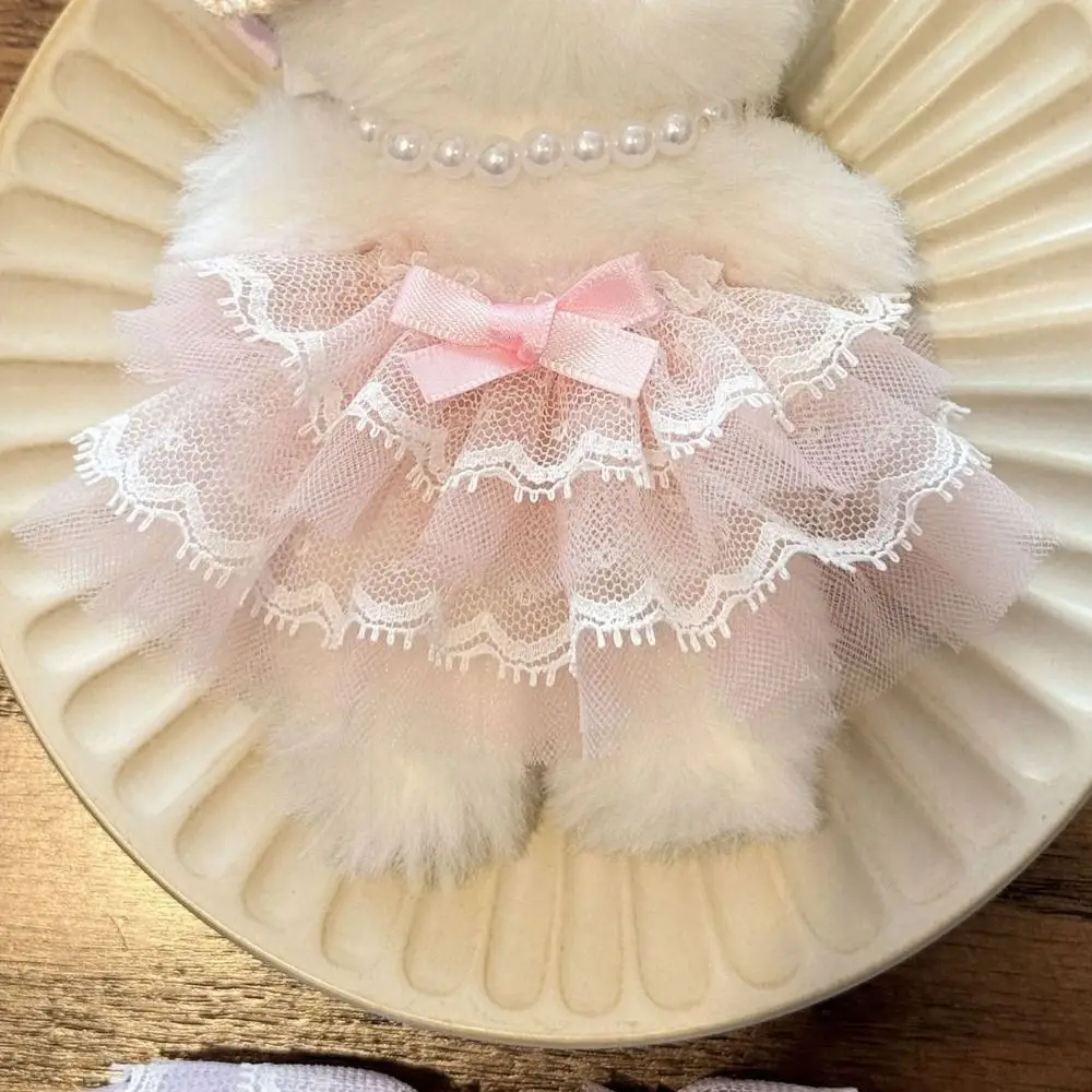 새로운 패션 인형 사랑스러운 공주 스커트 레트로 레이스 쉬폰 케이크 스타일 인형 드레스 귀여운 면 인형 케이크 스커트 10~17cm 인형용