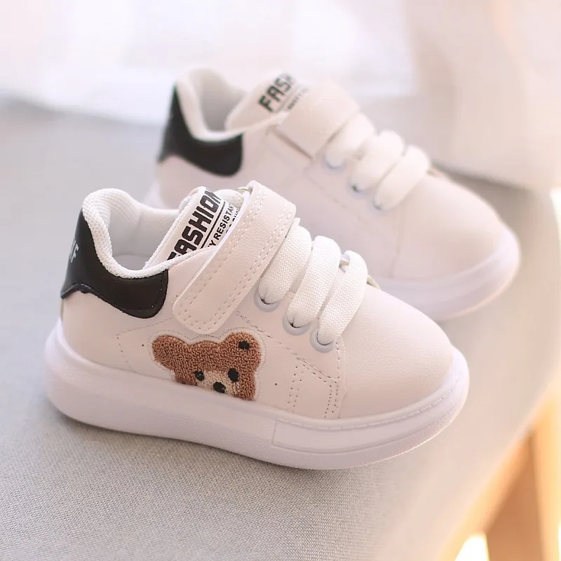 Scarpe per bambini autunno ragazzi e ragazze Panda Sneakers 1-6 anni Toddlers Fashion Sports Board Flats scarpe per bambini Sneakers antiscivolo