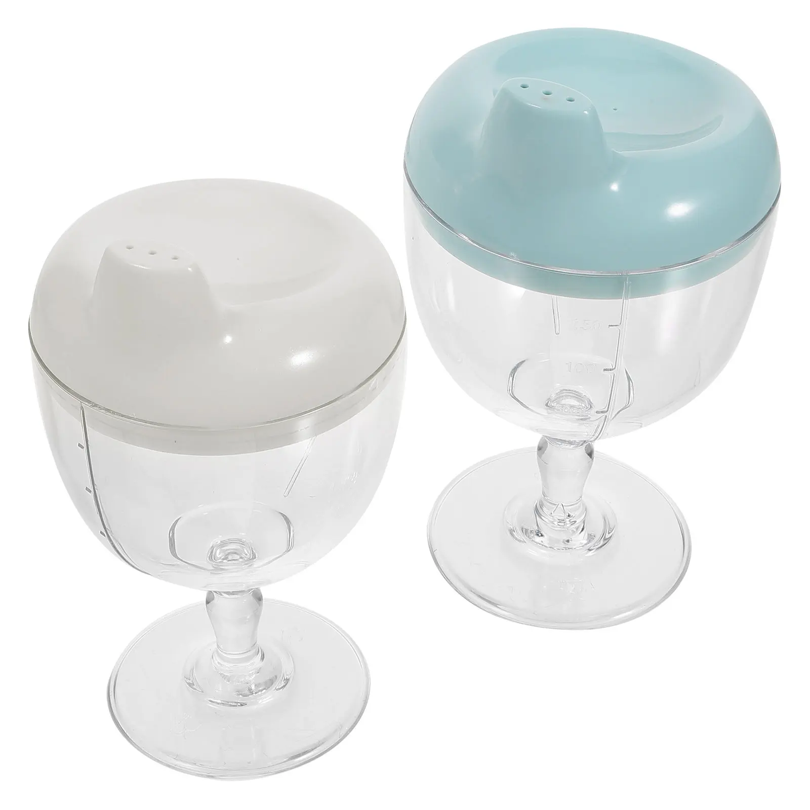 

Набор из 2 портативных детских поильников: прочные многоразовые пластиковые стаканы для малышей, плавный поток для воды, молока, сока, для путешествий и домашнего использования