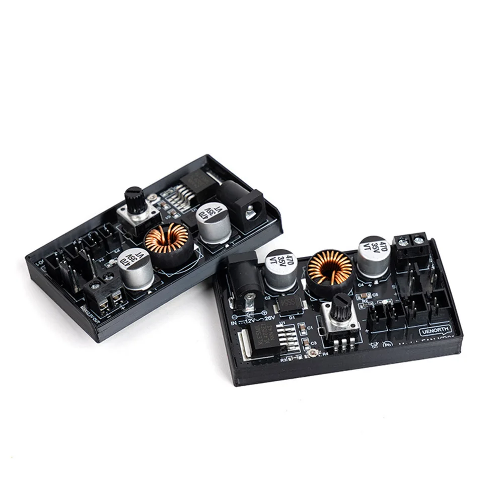 PC Fan Controller 60W DC Fan Hub PC Cooling Case Fan Control Max 60W Output Supports Up To 5A Up To 6 Fan Headers