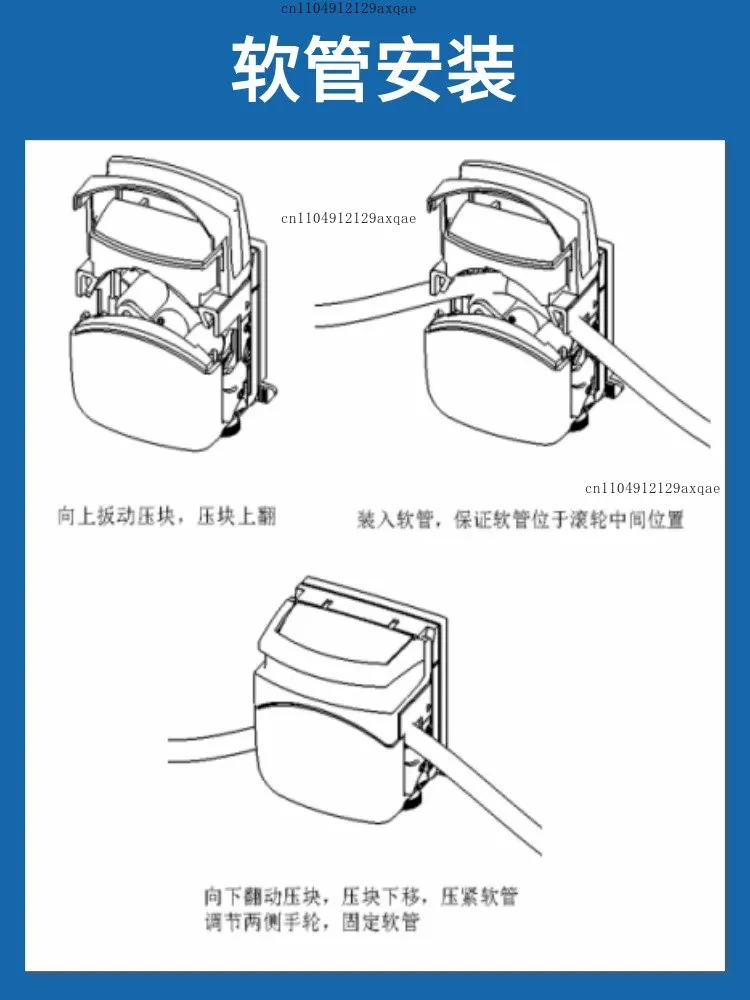 Resistance High Strength Easy To Operate Industrial 313D Peristaltic Pump Head Replaces Imported Clamshell Structure Corrosion