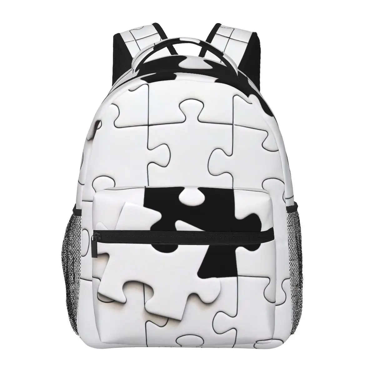 

Puzzle Bonnet Backpack for Girls Boys Travel RucksackBackpacks for Teenage school bag