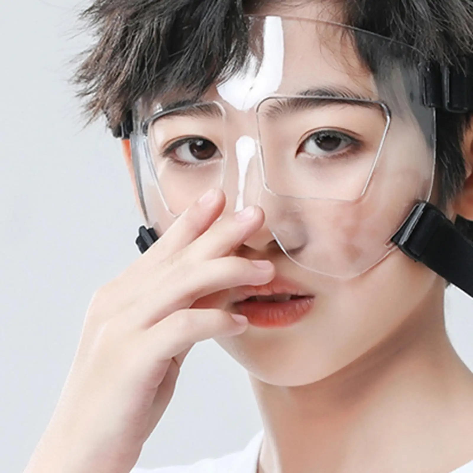 Máscara de basquete infantil Máscara facial esportiva para nariz quebrado para festa de futebol em academia