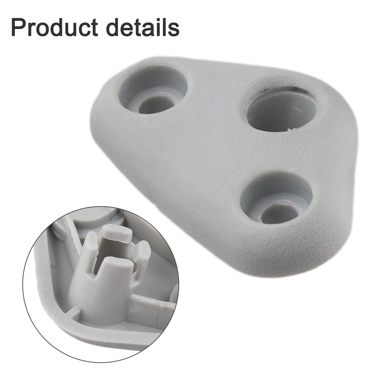 

Plastic Holder Sun Visor Bracket For 2008-2014 STI Part Number 92011SC031LO Robust Mounting Design For Sun Visor Repair Gray
