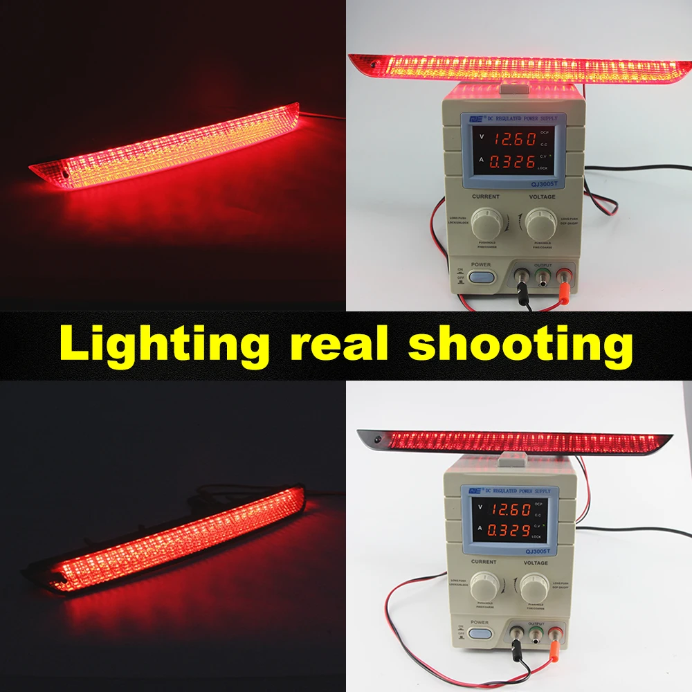 

1×LED Brake Light Third High Mount Rear Stop Lights Warning Tail Lamp for Citroen C4/Picasso II DS6/Opel Grandland X 2017 AIR199
