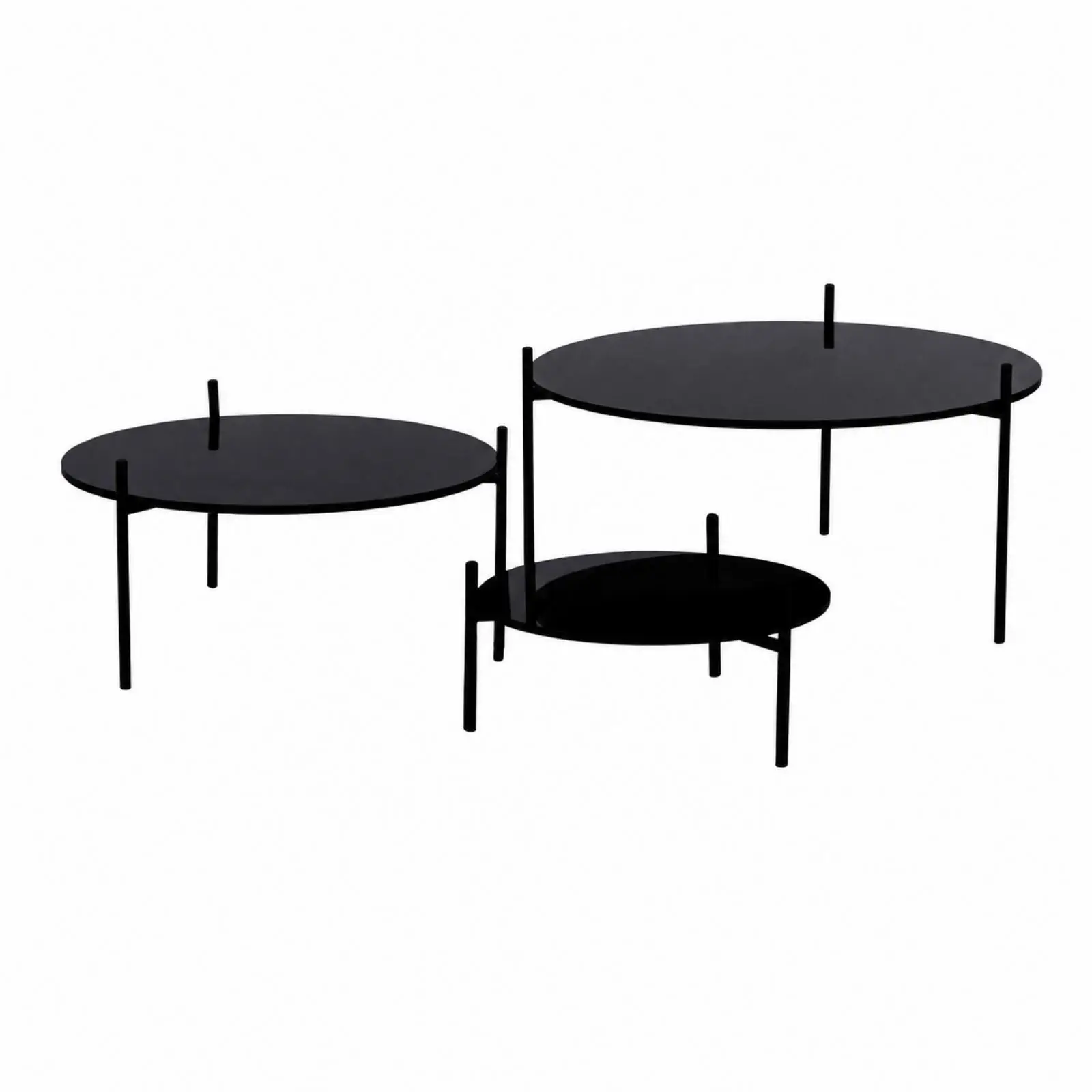 Round Clear Dessert Holder Stand for Cake Cupcake Snack Serving with Durable Metal Support Frame