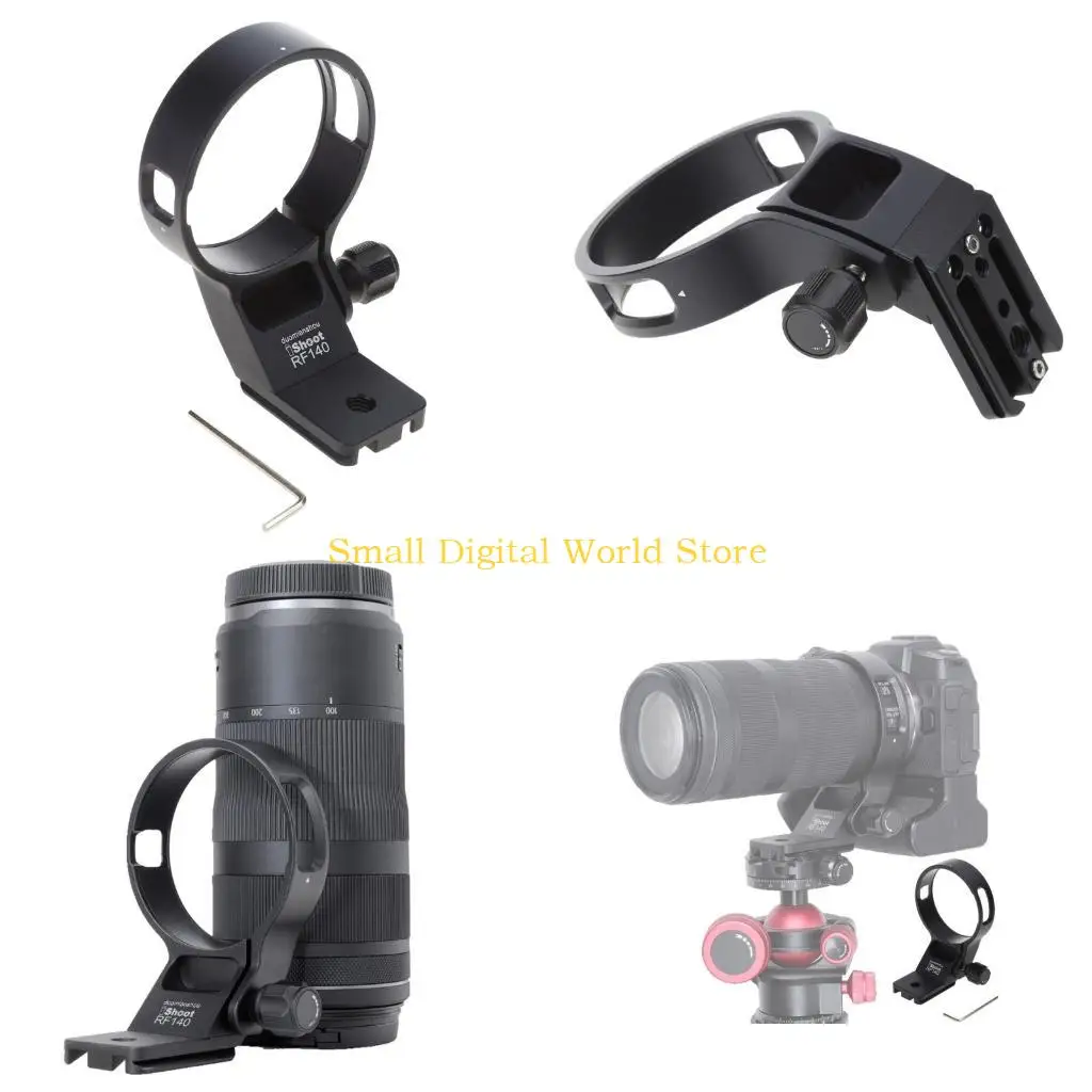

77UB Metal Tripod Mount Ring Base, IS-RF140 Lens Collar Support Port for RF 100-400mm f/5.6-8 IS Lens