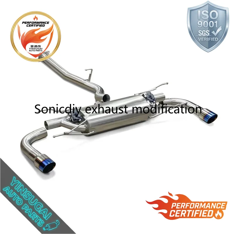 Cuski High Performance Electronic Valved SS304 Catback Exhaust for Mazda RX-8 SE3P 13B-MSP