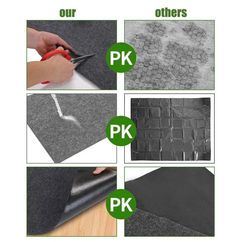 Outdoor Grill BBQ Mat Barbecue Floor Protection Fire Retardant Hearth Fire Pit Pad Rug Oil Repellent Mat alfombrilla barbacoa