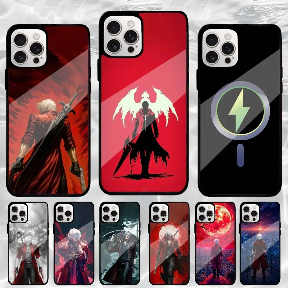 

Game D-Dante D-Devil Hot Phone Case For iPhone17,16,15,14,13,12,11 Plus,Pro Max Magnetic Magsafe Wireless Charging