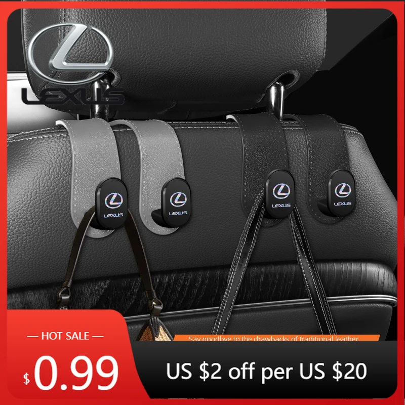 

Наклейки для интерьера автомобиля, крючки для спинки сиденья, аксессуары для хранения инструментов для Lexus RX300 IS200 IS250 ES350 Ct200h UX250h NX300h RX350