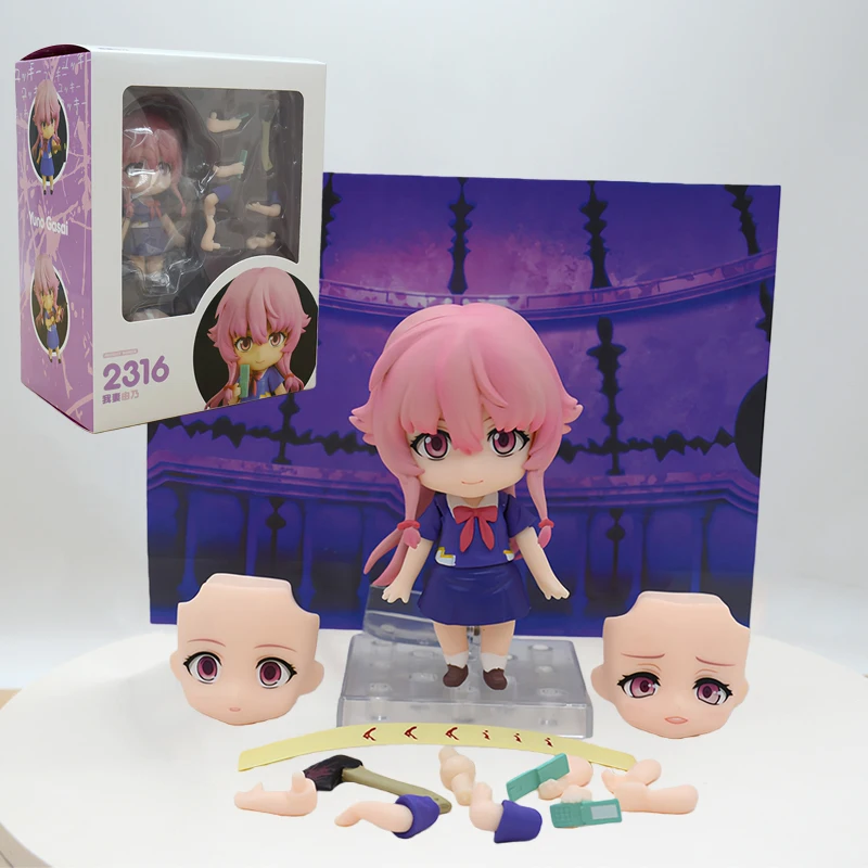# 2316 Mirai Nikki Yuno Gasai Аниме Фигурка Pop Up Parade Дневник будущего Gasai Yuno Фигурка Коллекционная модель куклы Игрушки Подарки