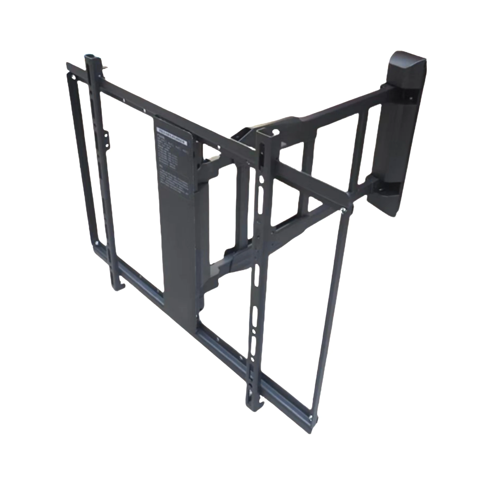 85inch Motorized 180 Degrees Swivel Electric TV Wall Mount Bracket Smart Remote Control for Home Hotel Office Auto Rotating