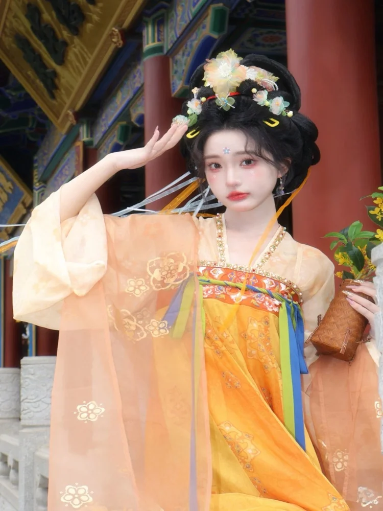 original-hanfu-femmes-[chang'an-ferry]-tang-dynas-sle-jupe-poitrine-brodee-avec-poincon-ethere-semblable-a-une-fee-dail