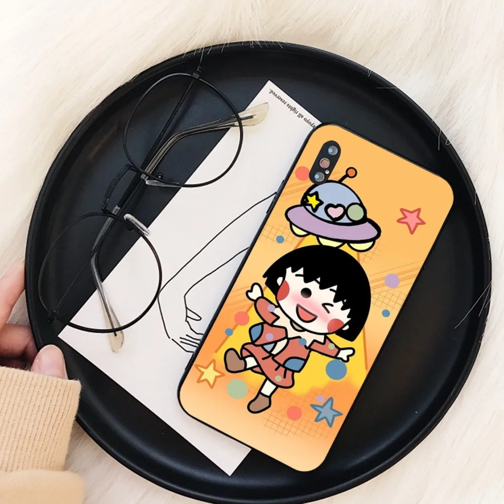 Cartoon C-Chibi M-Maruko-Chan Phone Case For IPhone 16 15 14 11 12 13 Mini Pro XS Max Cover 6 7 8 Plus X Funda Shell