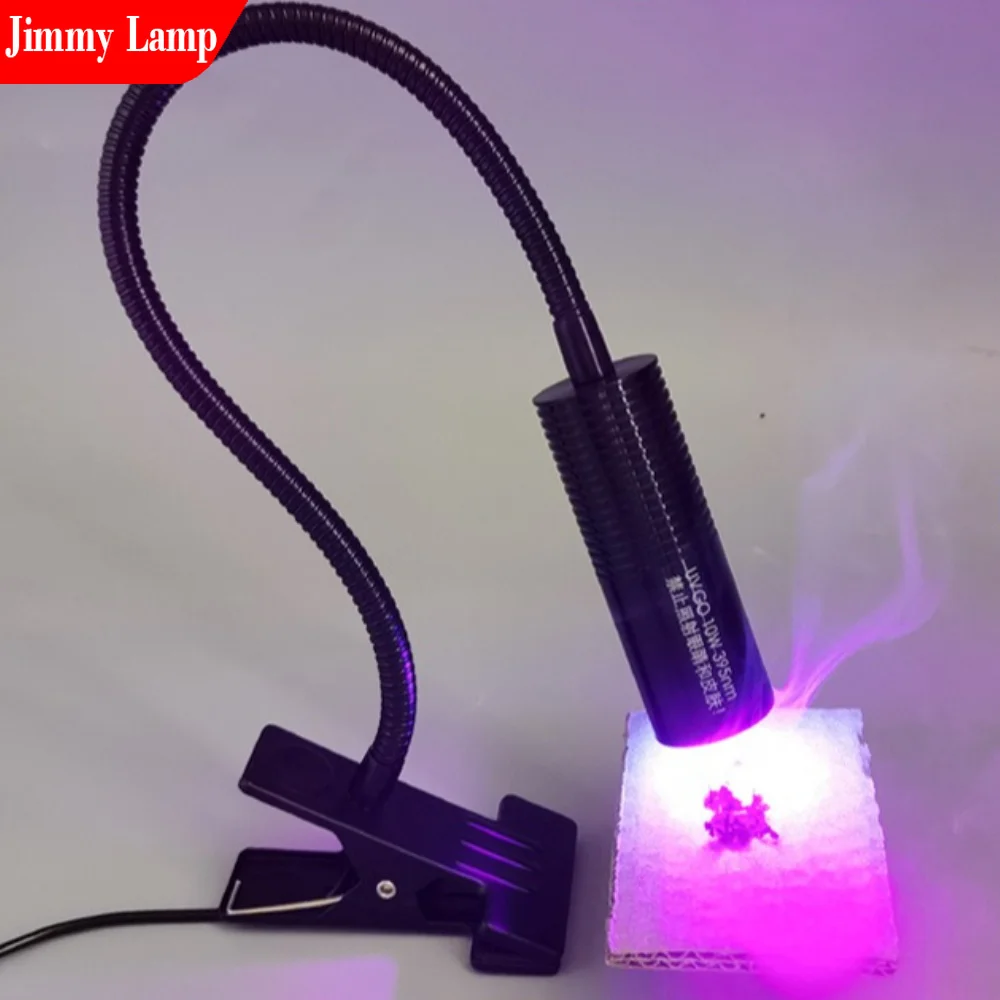 100W UV Ultraviolet Gel curing spotlight 405nm 395nm 365nm Shadowless Glue Green Oil Phone Screen Repair PCB Soldering Curing