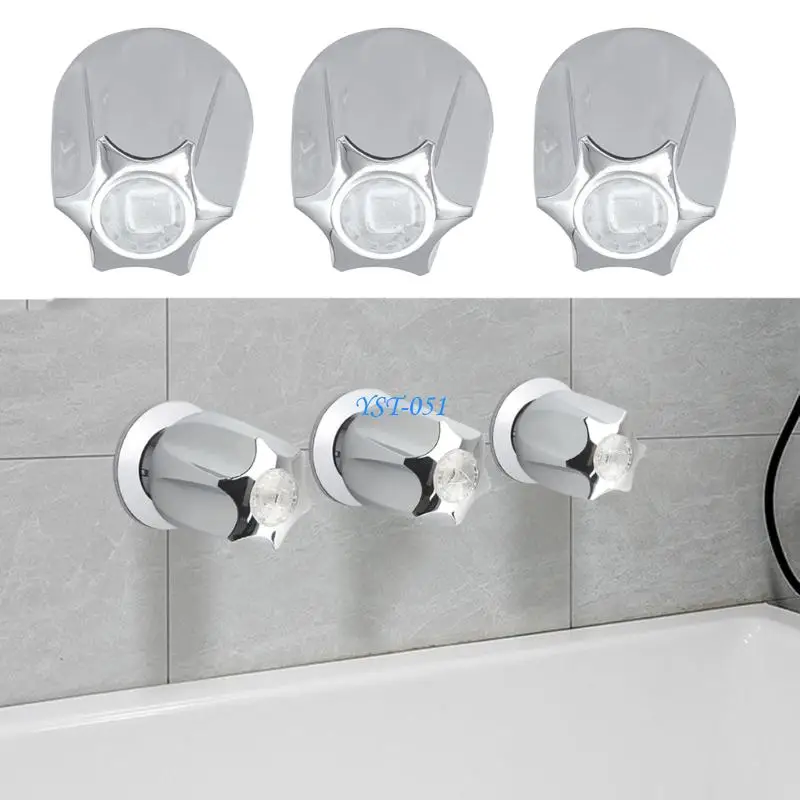 

E15A Bathtub & Shower Knobs Replacement set Completes Shower Handle set Essential Comprehensive Shower Knob set for Shower