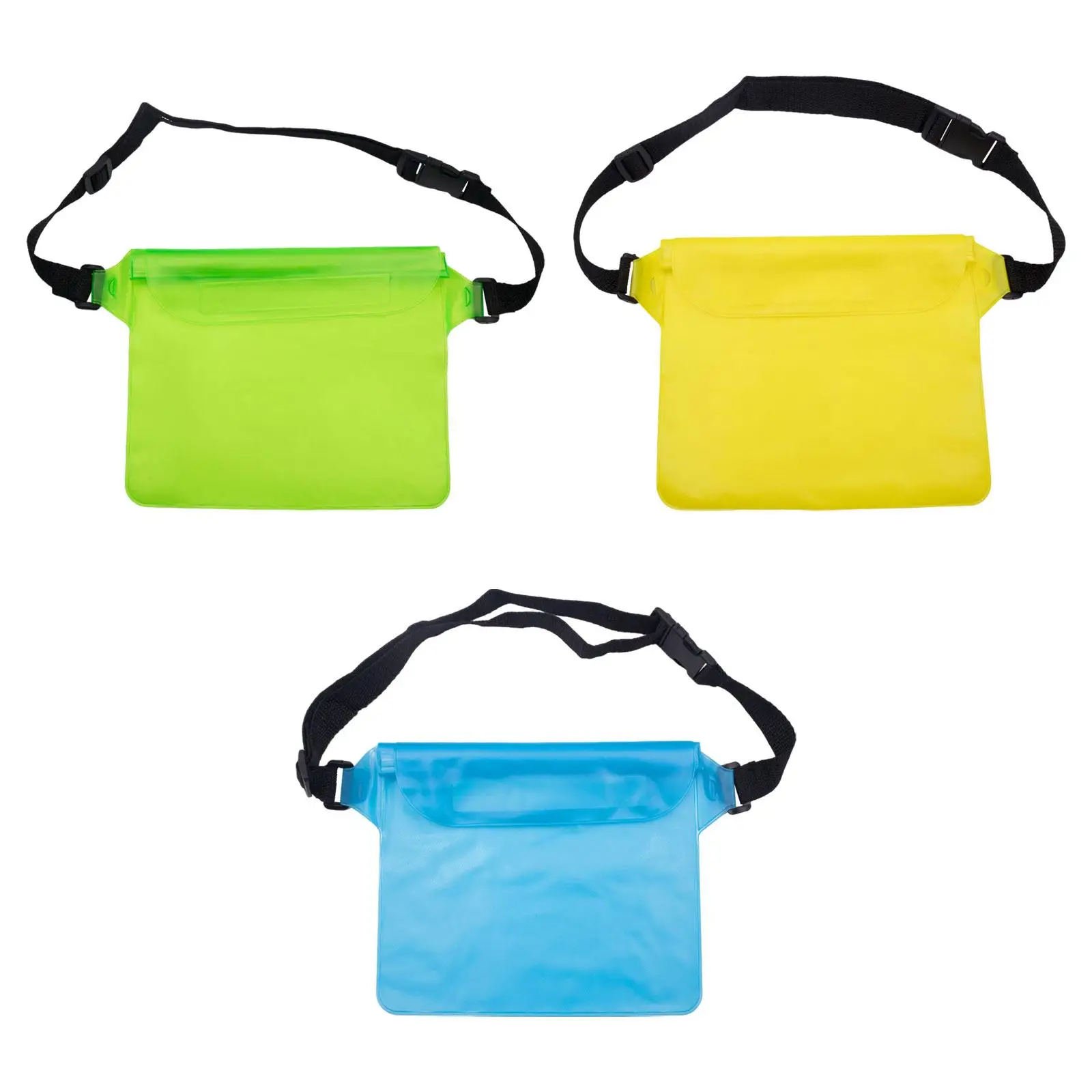 Waterproof Fanny Pack Practical Adjustable Strap Underwater Waterproof Pouch for Outdoor Sports Surfing Travel Boating Diving