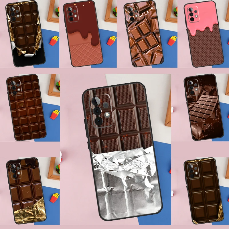 Barra de chocolate para Samsung Galaxy A52 A32 A22 A54 A14 A16 A26 A36 A56 A55 A35 A05 A06 A15 A53 A33 A13