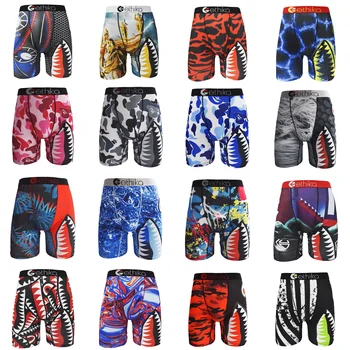 섹시한 남자 복서 팬티, 언더팬츠 남자 복서 반바지, 플러스 사이즈 복서 브리프, L-XXXL 통기성 복서 브리프