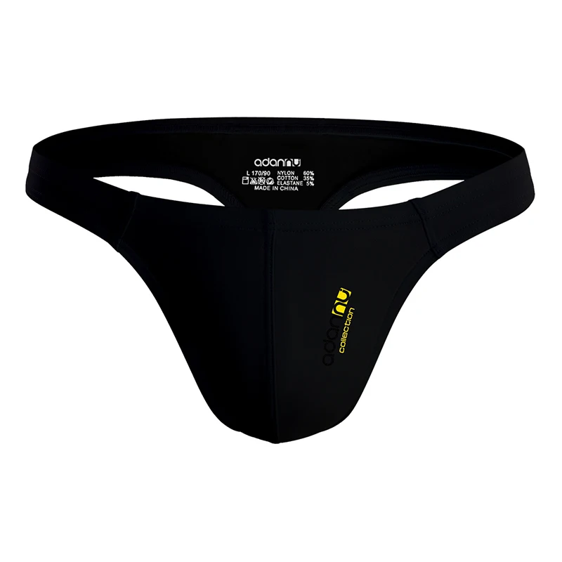 28 Style ADANNU G-strings Male's Underwear Breathable Protective Designed Pants Sexy Embossed Three-dimensional Pocket Jockstrap image 4