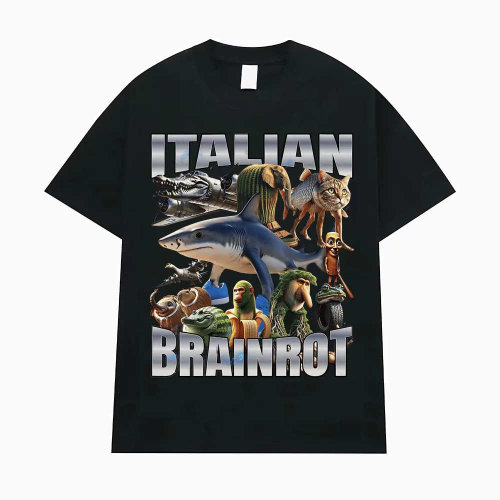 Tung Tung Tung Sahur Funny Baseball Bat Meme T-shirt Men Clothing Fashion Humor Style T Shirts Unisex Summer O-Neck Tops T Shirt image 6