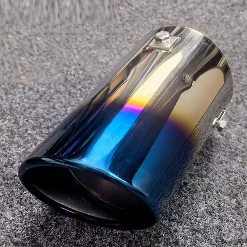 

Наконечник выхлопной трубы из нержавеющей стали для Toyota Land Cruiser 120 Prado FJ120 2003-2009, хромированные аксессуары для стайлинга автомобиля