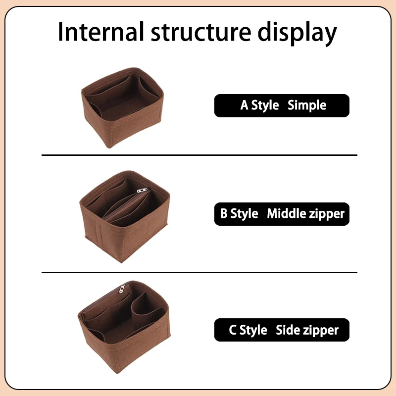 EverToner مقسم حقيبة إدراج ل l-v Noe المنظم ورأى المواد مقسم المشكل حامي مقصورة الملحقات الداخلية حقيبة