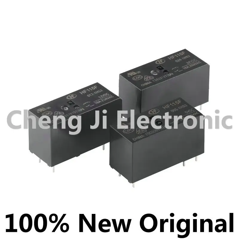 10PCS/LOT HF115F/012-1HS3、HF115F/005-1HS3、HF115F/012-1HS3、HF115F/024-1HS3、HF115F/012-1HS3、Brand new original power relay