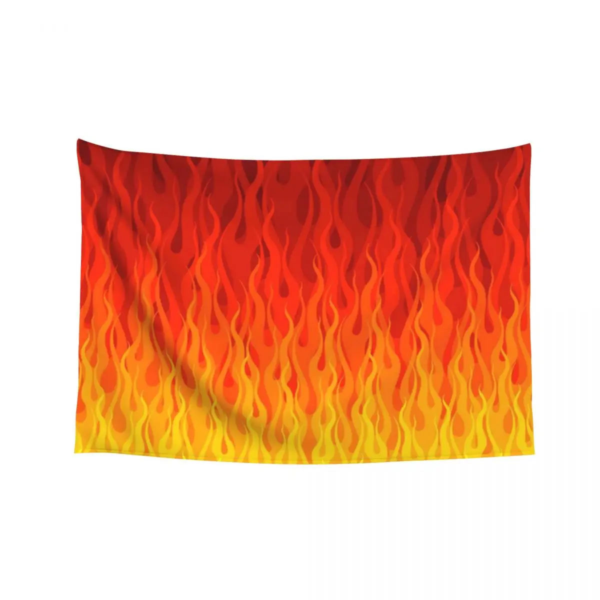 

Red Orange Yellow Burning Flames and Fire Tapestry Wall Carpet Wall Hangings Decoration Tapestry
