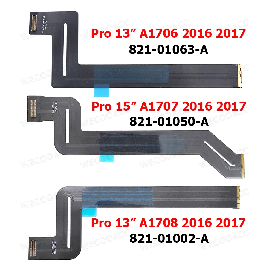 New Touchpad Trackpad Flex Cable For Macbook Pro A1706 A1707 A1708 A1990 A2141 A2159 A2251 A2289 A2338 A2442