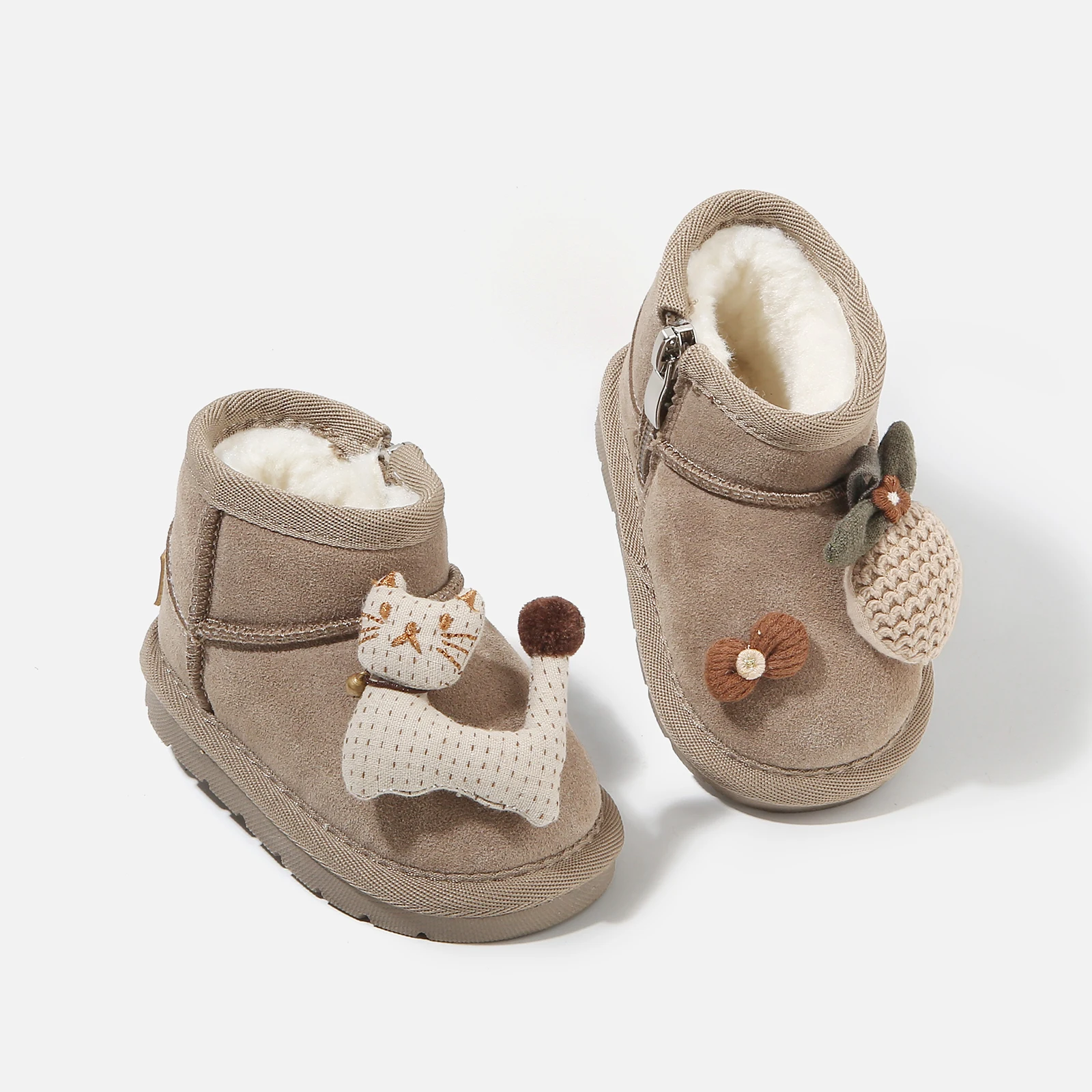 baby-girl's-short-boots-with-plush-insulation-shoes-winter-baby-shoes-soft-soled-snow-boots-girls'-princess-walking-shoes
