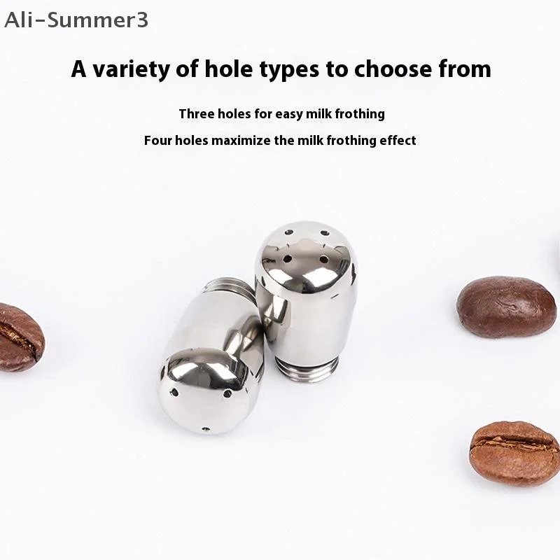 Coffee Maker Steam Nozzle 3/4 Holes Steam Nozzle Milk Foam Spout Steam Wand Tip For Sage Breville 870/875/878 Espresso Machine
