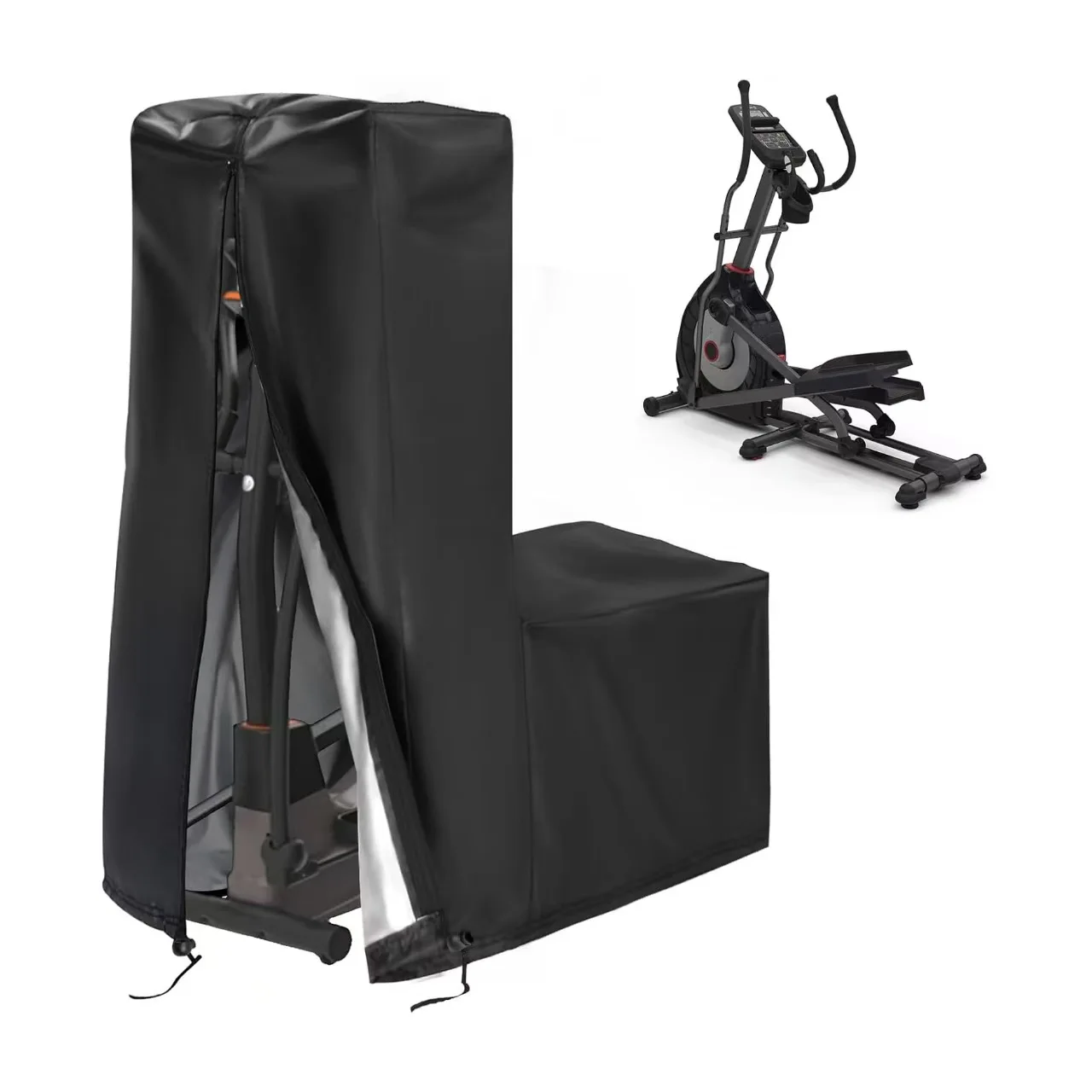1pc Elliptical Bike Trainer Cover, Fit for Home Gym Equipment, Fitness Equipment Cover.