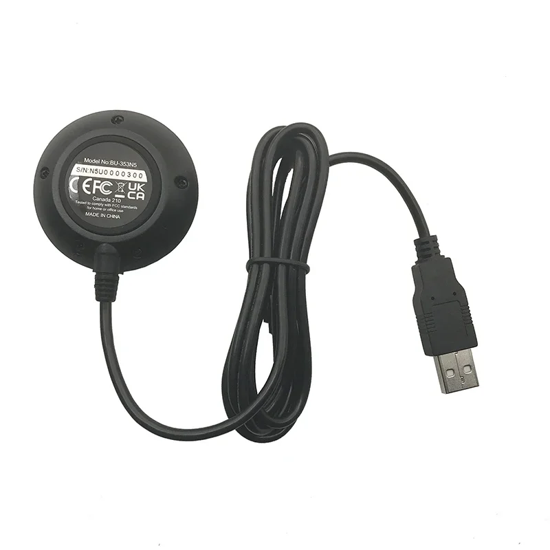 Imagem -06 - Cabo Receptor Gps Impermeável Substituir Bu353s4 Bu353n5 Bu353s4 Bu353s4 Bu353s4 Usb Infravermelho Mediatek 10 Pcs