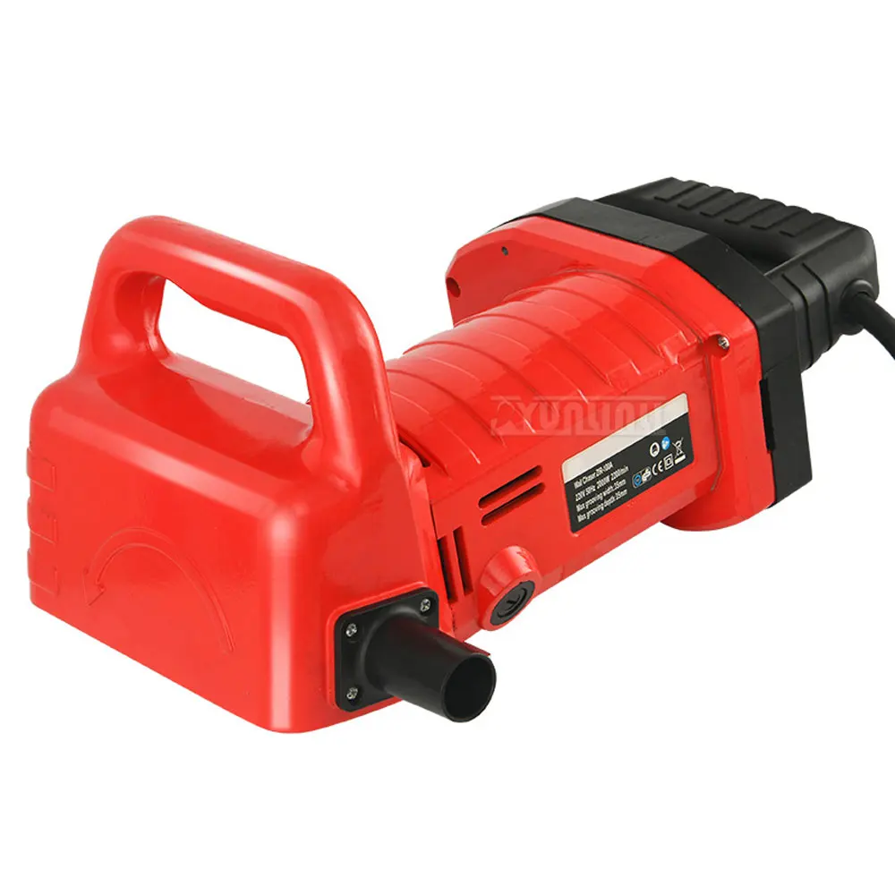 Brick Grooving Machine: One-Step Wall Forming, High-Power, Dust-Free Grooving—The Ultimate Tank-Style Cutting Tool Lightweight