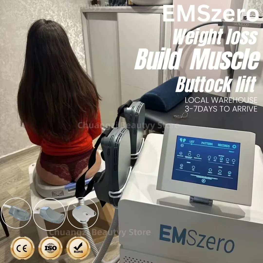 Emszero Neo Sculpt Machine 15 Tesla Emslim Body Sculpt Machine Butt Lifting Machine Fat Removal Pelvic Floor Stimulate Pad