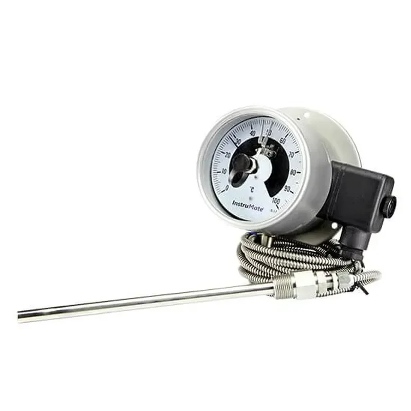 Industry Explosion Proof Remote Reading Capillary Thermometer with Electric Contact