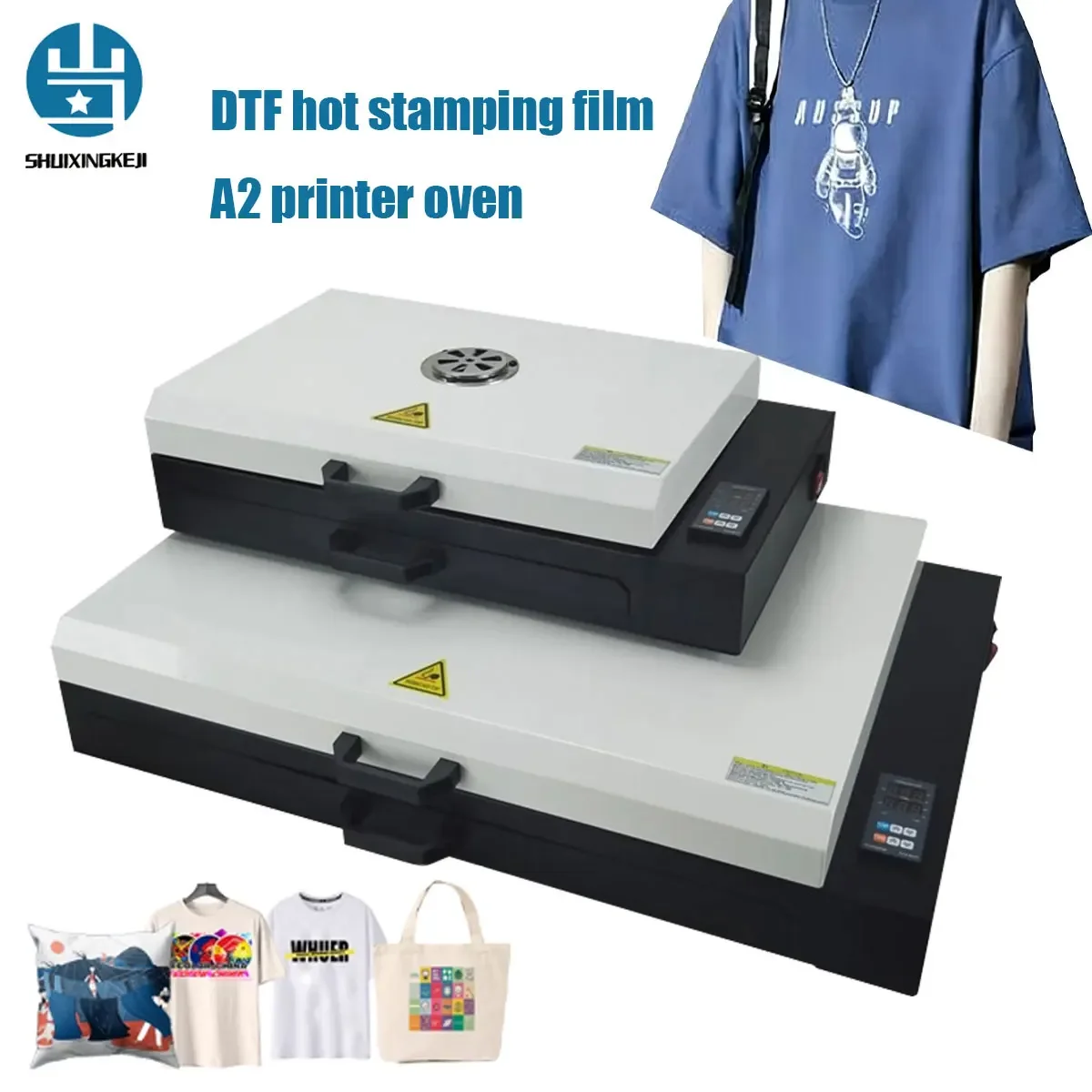 

SUIXING Dtf oven Fast Curing DTF Oven Dryer A2 DTF Film Roaster PET Film Curing Oven Hot Melt Powder Oven T Shirt Transfer