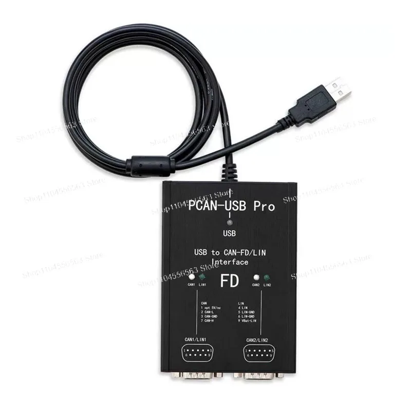 PCAN-FD PRO Dual Channel CAN FD Adapter 8/12Mbit/s – Compatible with IPEH-004061