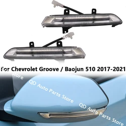 Car Accessories Rearview Mirror Marker Lamps Front Side Mirrors Turn Signal Light For Chevrolet Groove / Baojun 510 2017-2021