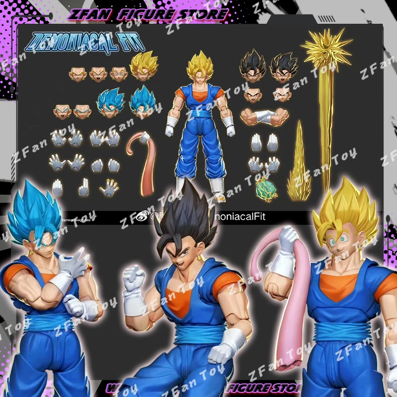 جديد Demoniacal صالح الكونية بليد فيجيتو أنيمي عمل أرقام لعبة دراغون بول Z SHF فيجيتو GT 3.0 سوبر سايان تمثال نموذج اللعب