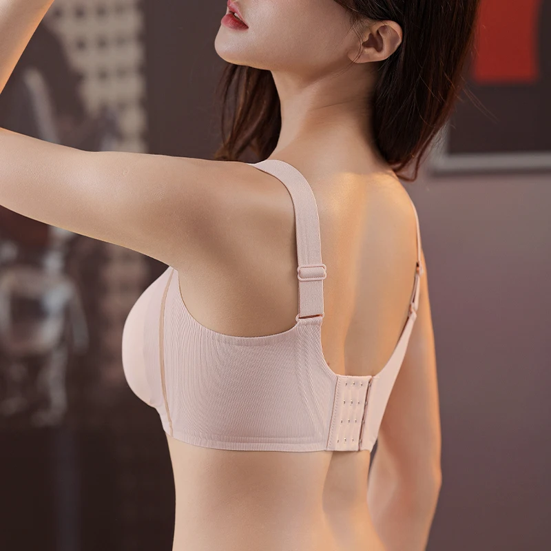 Seamless Bras for Woman Push Up Underwear Padded Bralette One Piece Brassiere Wireless Comfort Intimate Sujetadores Mujer