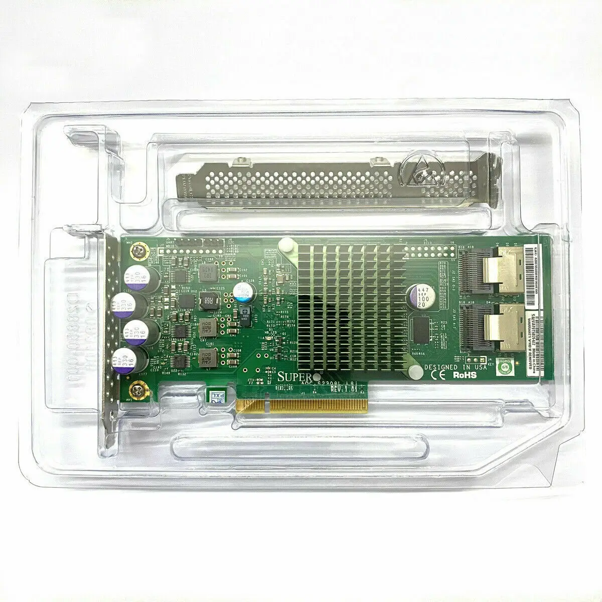 SuperMicro AOC S2308L-L8i 8 Ports IT Mode PCIe 6Gb/s+2 * SFF8087 SATA