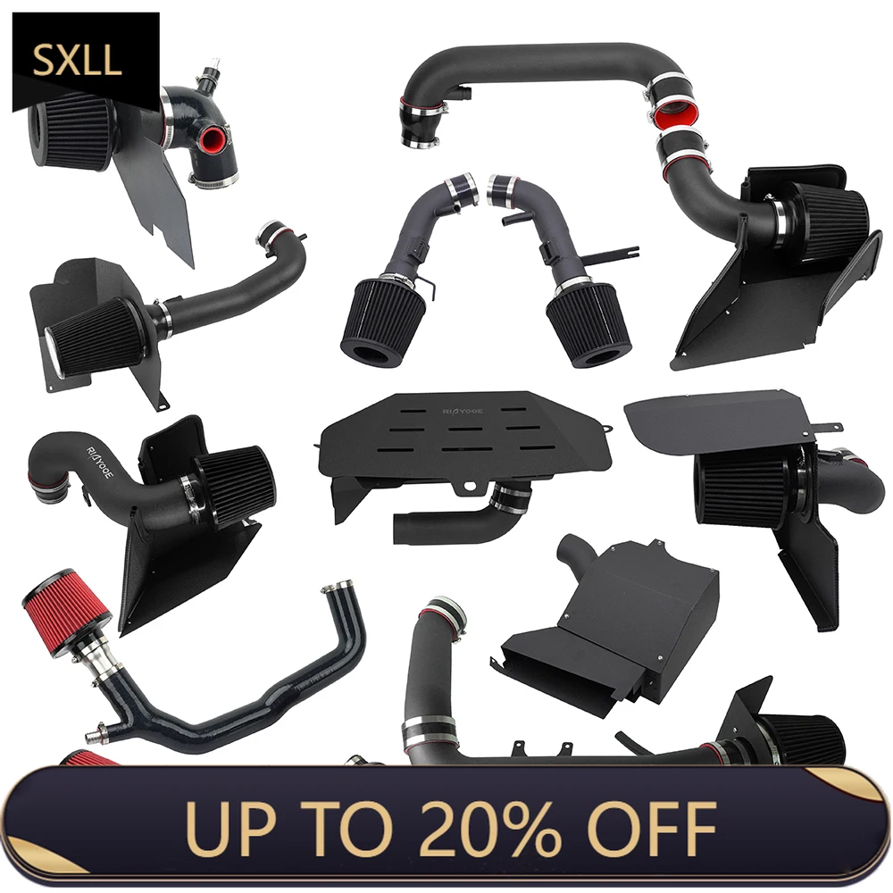 

SXLL Turbo Engine Parts Cold Air Intake Kit for Golf Mercedes Infiniti Toyota Lexus Turbocha