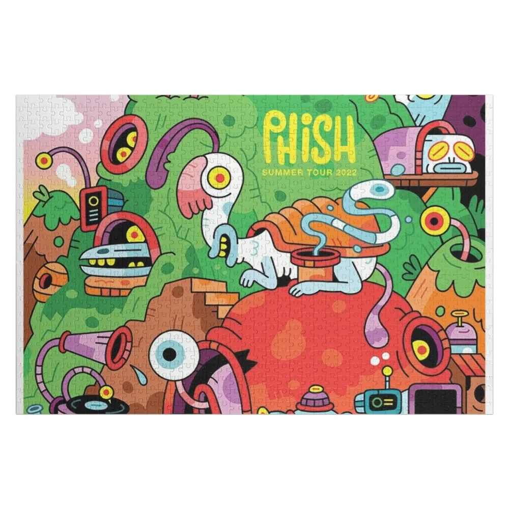 

PHISH TOUR 2022 KAKAKATRIN6 Jigsaw Puzzle Wooden Compositions For Children Custom Child Puzzle