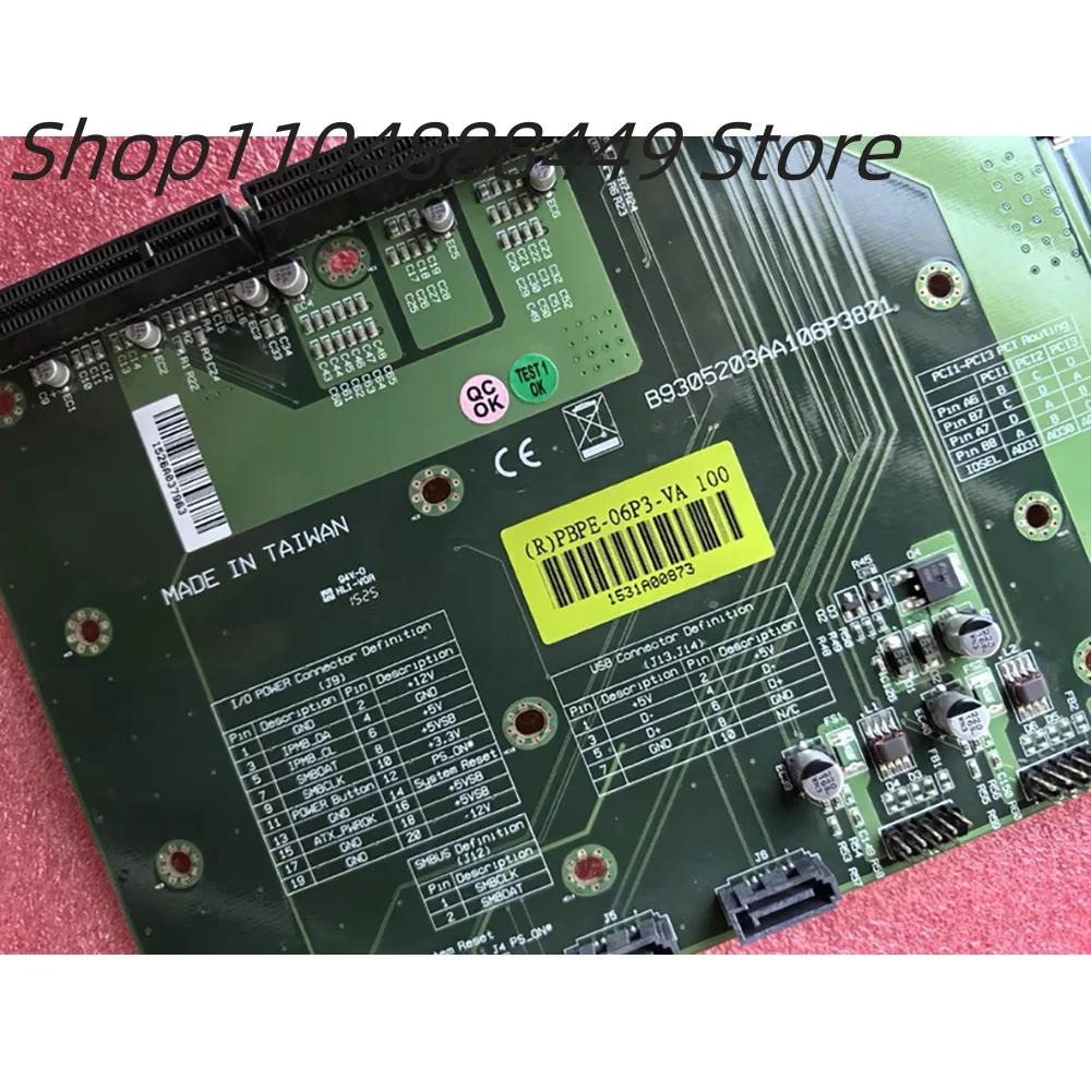 PBPE-06P3-VA Backplane per computer industriale