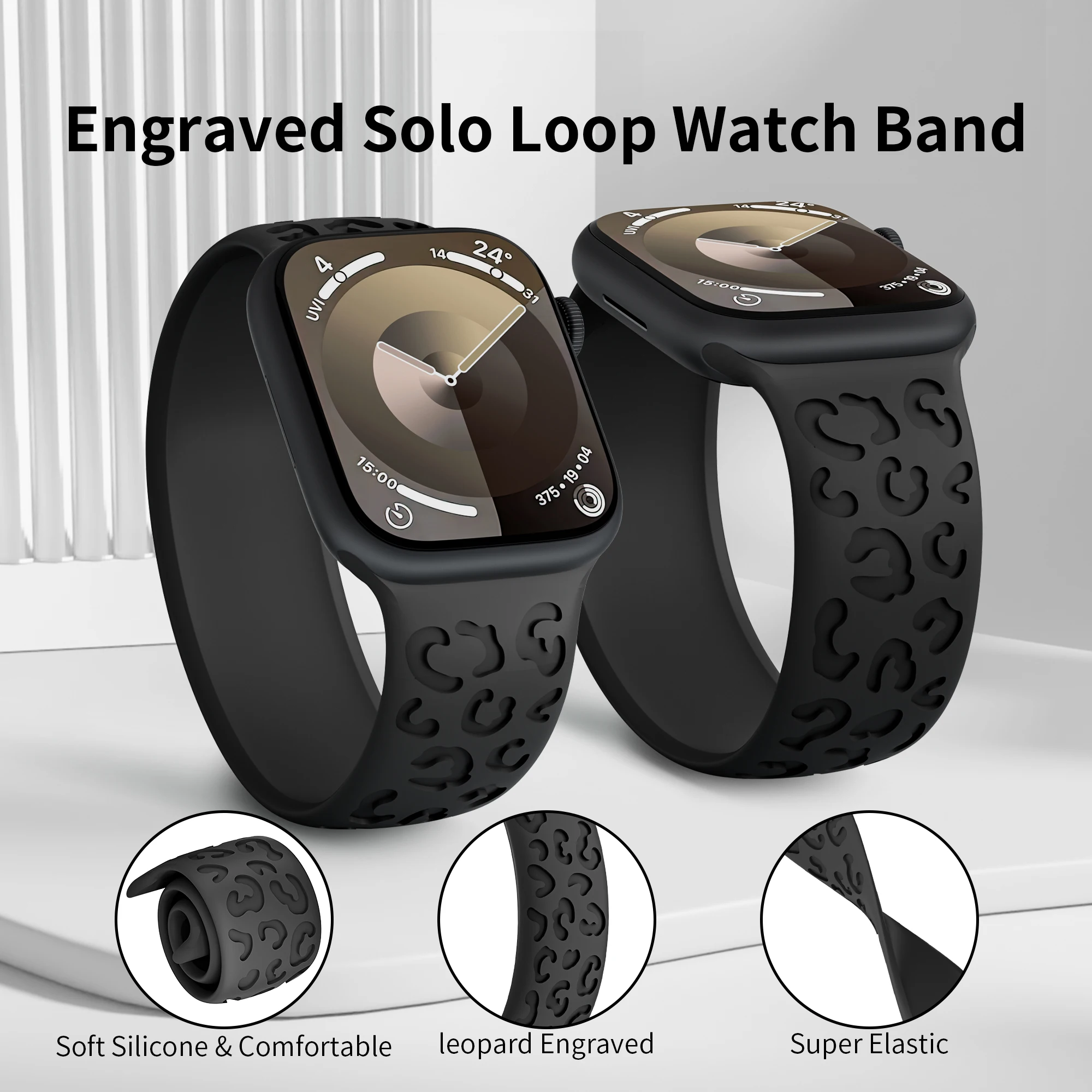 حلقة مفردة لحزام الساعة ، سوار - مراجعة Smartwatch Apple Watches For Men وسعره