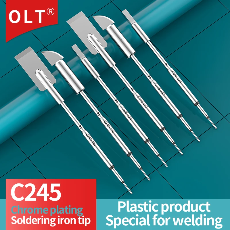 C245 Soldering Iron Tips C245-054/053/052/109/121/138/016/017/018/019 c245 tip set for JBC T245 Handle PCB Repair Soldering Tool
